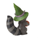 Sneaky & Sweet: Halloween Raccoon Figurine - Holidays >> Halloween - by Jim Shore - view 2