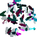 Infant Mix Confetti Party Decoration