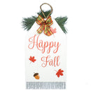 Double Sided Wall Decor Happy Fall / Holly Jolly