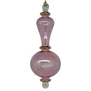 Mauve Sarcophagus Ornament with Canopic Jar Motif