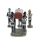 Jazz Funeral - 4 Piece Set - Village - by Lemax - view 4