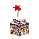 Popup Mini Book German Ornament - Frohe Weihnacht Carousel