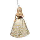 Holiday Barbie Ornament - Floral Dress - Christmas >> Ornaments >> Licensed - by Hallmark - view 2