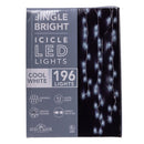 Cool White Jingle Bright Icicle Lights - Christmas >> Lighting - by Kurt Adler
