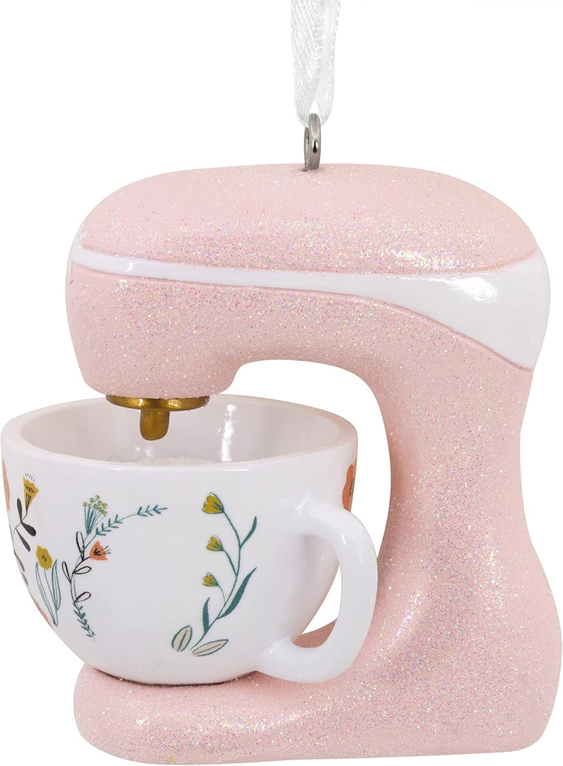 Life is What You Bake It Pink Stand Mixer Hallmark Ornament