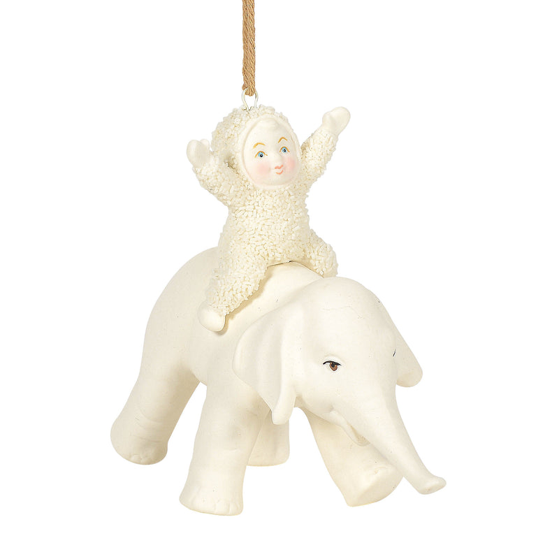 Peaceful Kingdom Elephant ornament - The Country Christmas Loft