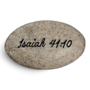 Scripture Stone - Fear Not for I am With You - Gift Shoppe >> Jewelry >> Charms and Worry Stones - by Angel Star - view 3