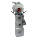 Marshmallow Cube Snowman - Christmas >> Decor - by Gerson