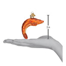 Shrimp Glass Ornament - Christmas >> Ornaments >> Animals - by Old World Christmas - view 4