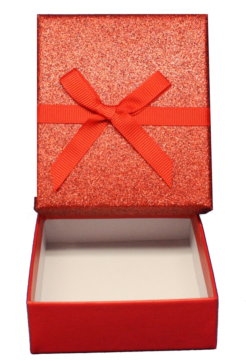 Glitter Gift Box   - Red
