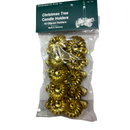 Gold Clip-on Candle Holders - Set of 10 - Accessories - by Biedermann & Sons - view 3
