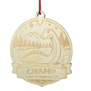 Champ Lake Champlain Vermont Ornament - Geographic - by Country Christmas loft