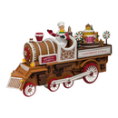 Lighted Musical Gingerbread Train - Christmas >> Figurines >> Gingerbread - by Roman - view 2