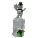 Led Snowman Acrylic Light - Battery Operated