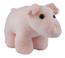Plush Coin Bank - Pink Pig - Gift Shoppe >> Banks - by Carstens - view 2