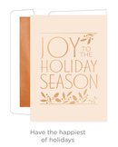 Elegant Box Card Collection – Joy to the Holiday Season