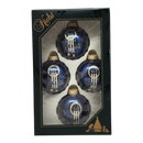 Krebs Value Glass Ball 4 pack - Yule Tide