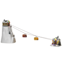 Lighted Musical Animated Cable Car
