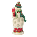 Snowman Nutcracker Traditional Figurine