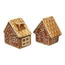 Ceramic Gingerbread House - Salt and Pepper Set