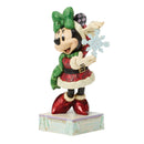 Minnie with Snowflake Figurine – Disney Traditions