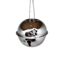 Jingle Bells (8 pack) - 50mm - Silver