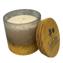 Candle in a Mercury Glass Jar - 4 Inch - Fresh Linen Scented - Home & Living >> Candles >> Jar - by Lone Elm