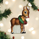 Rudolph The Red Nosed Reindeer Ornament - Christmas >> Ornaments >> Animals - by Old World Christmas - view 5