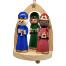 Three Kings Triptych Ornament