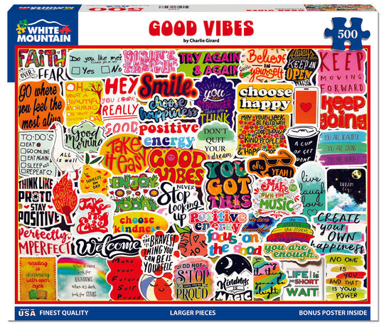 Good Vibes  Puzzle - 500 Piece
