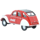 Coca-Cola Citroen 2CV Diecast Car - 1:76 Scale