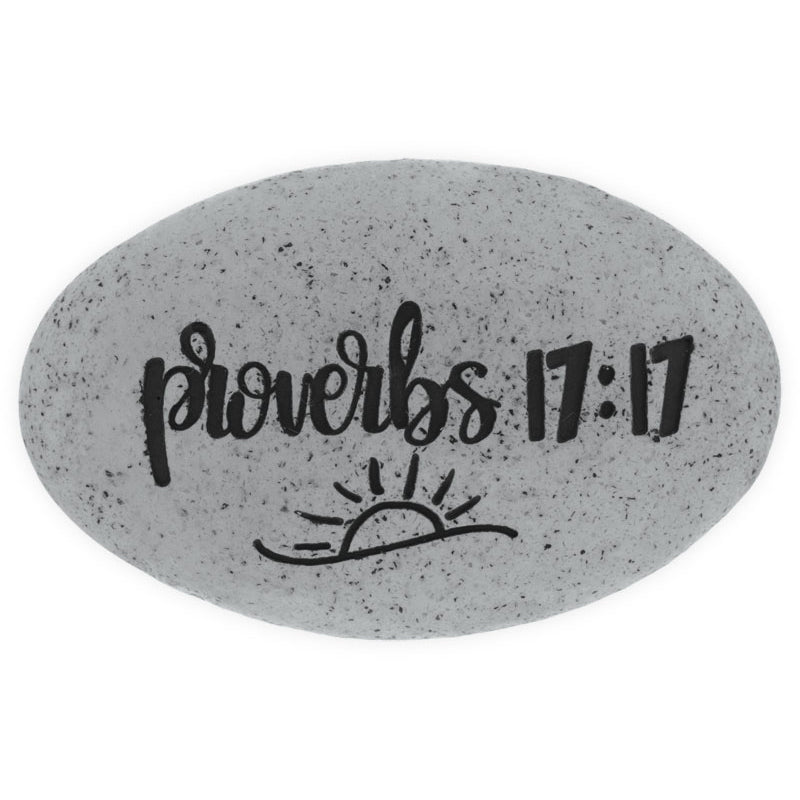 Proverb Stone - A Friend Loves at all Times