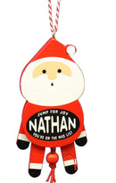 Dancing Wooden Ornament (L - Z) -