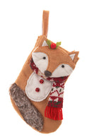 Mini Stocking Gift Card Holder - Fox