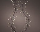 Micro LED Garland Light - 8 function twinkle - 480 - Warm White - Black Wire