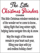 The Little Christmas Reindeer Charm