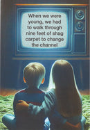 Shag Carpet - Birthday Card