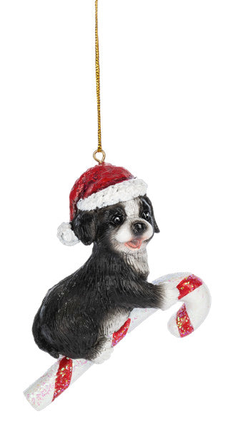 Christmas Puppy Ornament -