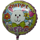Easter Pre-Inflated - Happy Easter Bunny With Flowers