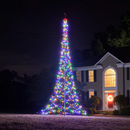 Fairybell 20 Foot Flagpole Tree - 900 LED Multi-Color