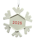 Our First Christmas 2025 Snowflake Hallmark Ornament