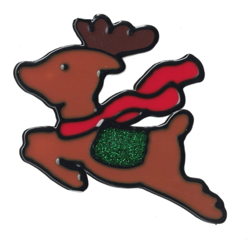 Christmas Window Cling - Reindeer - The Country Christmas Loft