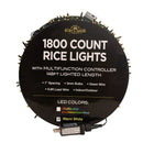 1800-Light Warm White LED Rice Light Set - 148 Feet - Christmas >> Lighting - by Kurt Adler - view 3
