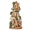 Stable with Stairs Nativity Scene - Christmas >> Nativity - by Roman