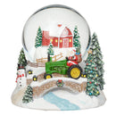 Musical Santa's Farm Waterglobe - "Let It Snow" Tune - Christmas >> Snowglobes - by Roman