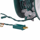 150 C-6 LED String Light - Warm White / Green Wire