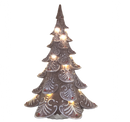 LED Lighted Gingerbread Tree - 17 Inch