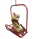 Dog Ski Lift Ornament - Sports - by Gallerie II - view 2