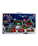 Battery Operated Musical Train With Tree And Santa
