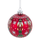 Glass Nutcracker Design Ball Ornaments - 4-Piece Set - Glass - by Kurt Adler - view 3